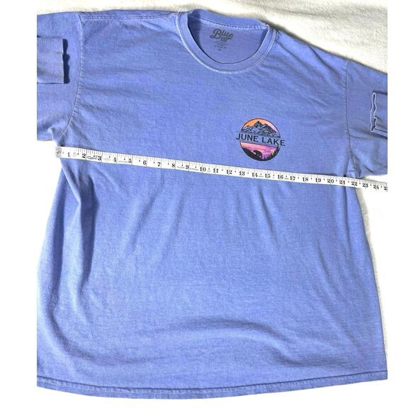 June Lake California Long Sleeve Graphic Tee XL - Picture 3 of 6